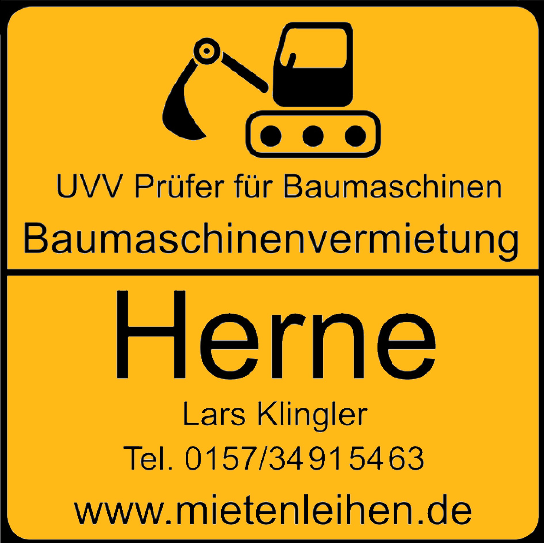 Lars Klingler Dienstleistungsportal von Baumaschinenvermietung Baumaschinenverleih
Gartenbaubetrieb
UVV-Prüfungen
in Herne